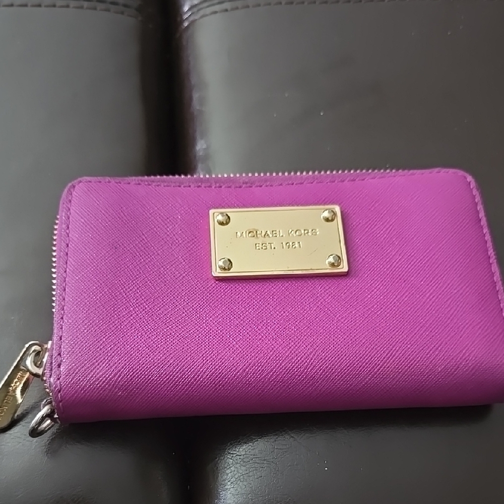 Michael Kors Purple Wallet